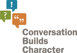 Conversation Builds Character Logo